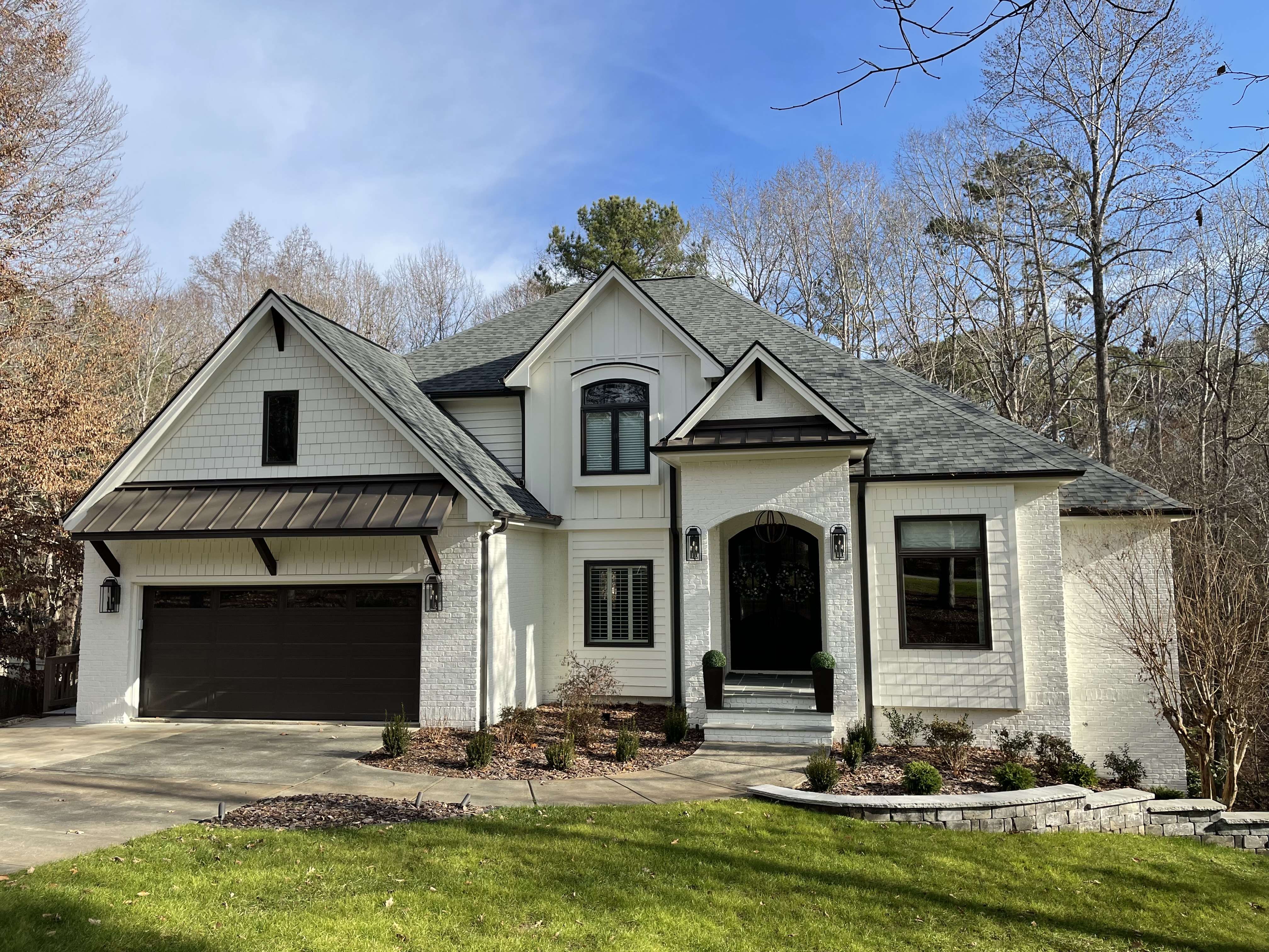 Modern home exterior